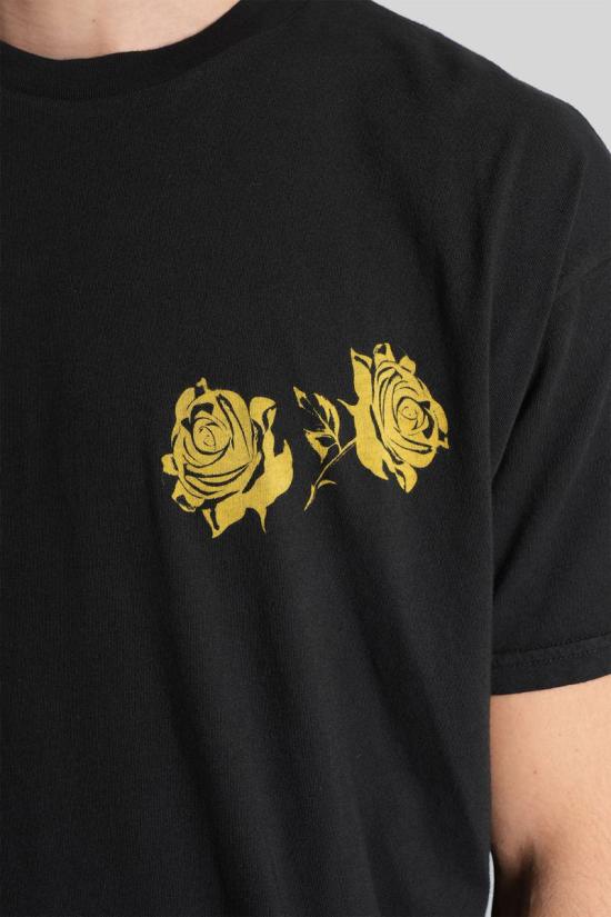 25FW 윌리 차바리아 반팔 티셔츠 429696 WCJSY0147 Black - WILLY CHAVARRIA