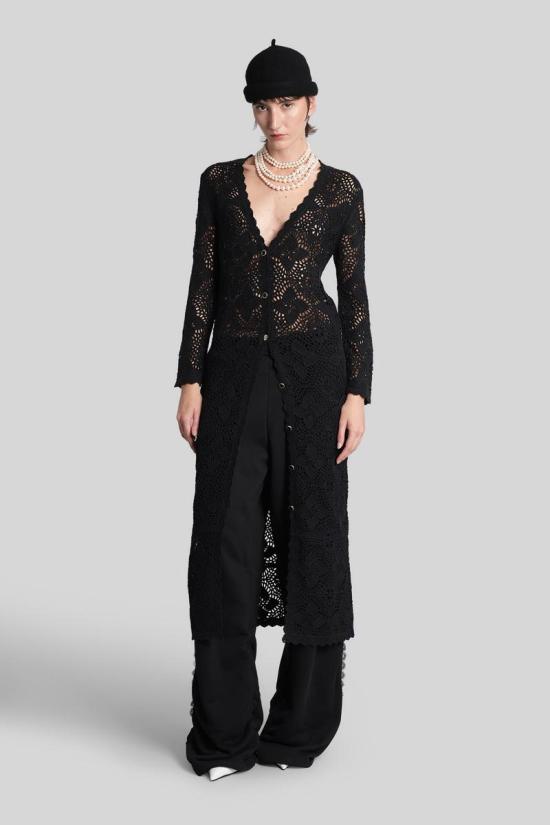 25FW Benmoyal 롱 원피스 430687 FW25KN05 Black