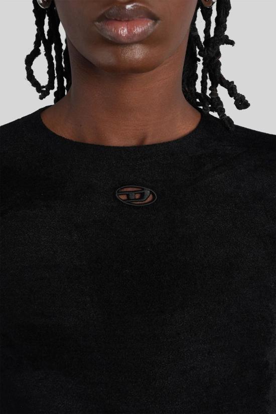 25FW 디젤 스웨터 429787 A194840IKBZ Black - DIESEL