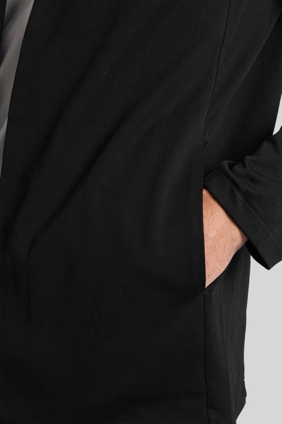 25FW 어태치먼트 가디건 430001 AJ52 085 Black - ATTACHMENT