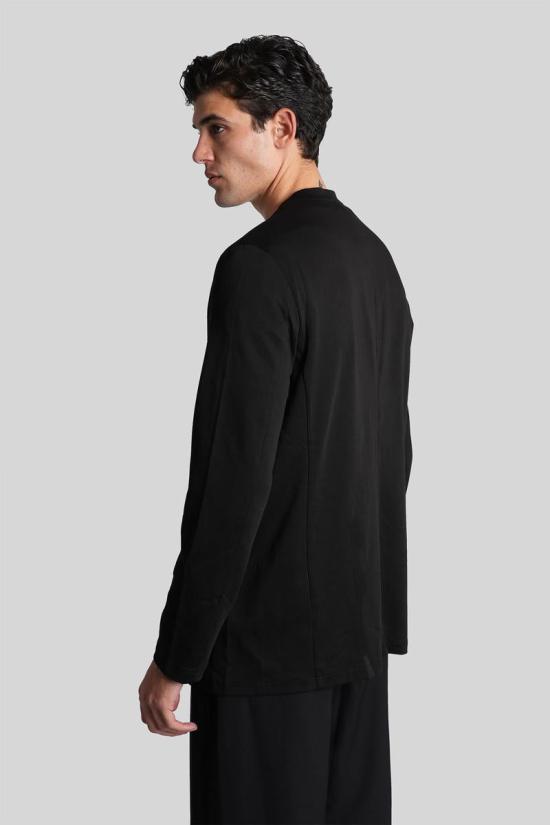 25FW 어태치먼트 가디건 430001 AJ52 085 Black - ATTACHMENT