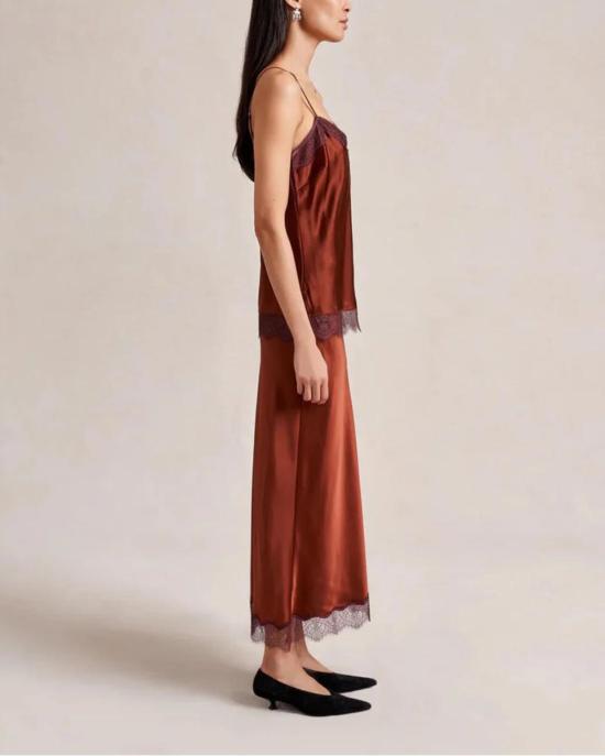  라 리네 캐미솔 La Ligne Demi  러스트/버건디 - LA LIGNE