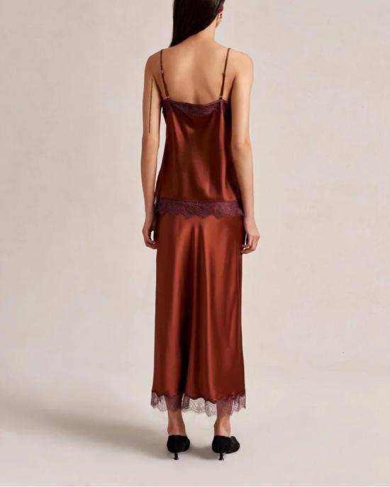  라 리네 캐미솔 La Ligne Demi  러스트/버건디 - LA LIGNE