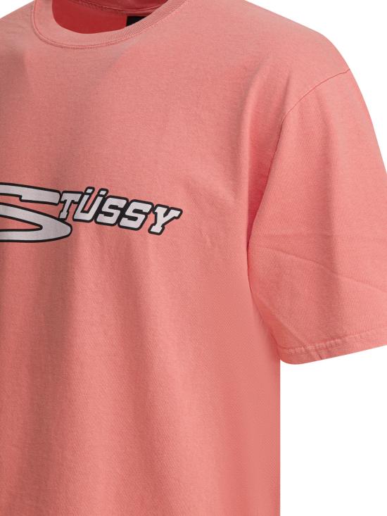 25FW 스투시 반팔 티셔츠 190514520117 SHERBERT Pink - STUSSY