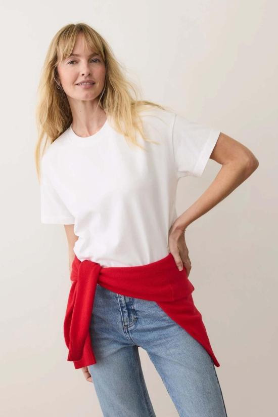  Marine Layer 반팔 티셔츠 마린 레이어 클라우드 9 저지 크루 티셔츠 - OTHER BRANDS