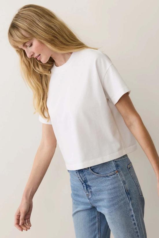  Marine Layer 반팔 티셔츠 마린 레이어 클라우드 9 저지 크루 티셔츠 - OTHER BRANDS