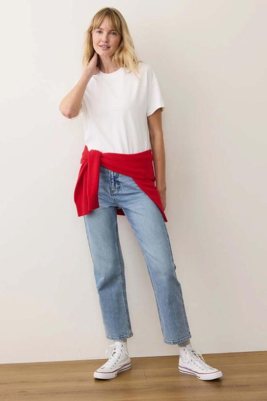  Marine Layer 반팔 티셔츠 마린 레이어 클라우드 9 저지 크루 티셔츠 - OTHER BRANDS