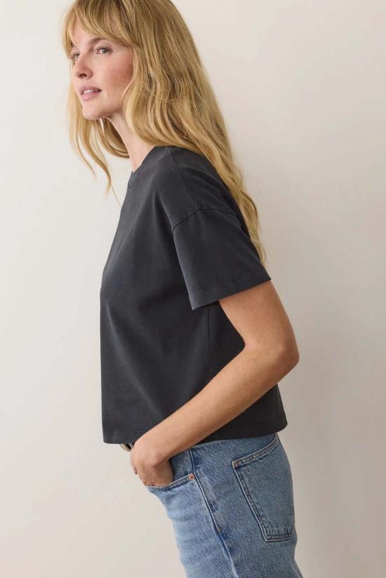  Marine Layer 반팔 티셔츠 마린 레이어 클라우드 9 저지 크루 티셔츠 - OTHER BRANDS