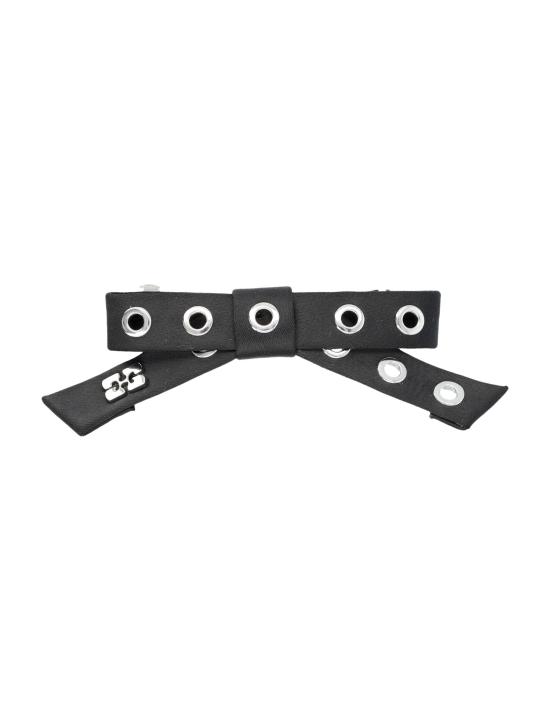 25FW 가니 헤어 액세서리 A64695893 099 Nero