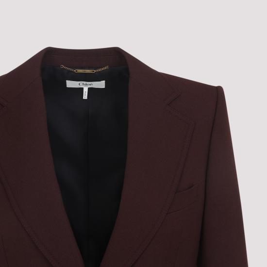 26SS 끌로에 수트 자켓 CH26SVE75164 56B DEEP PURPLE - CHLOE