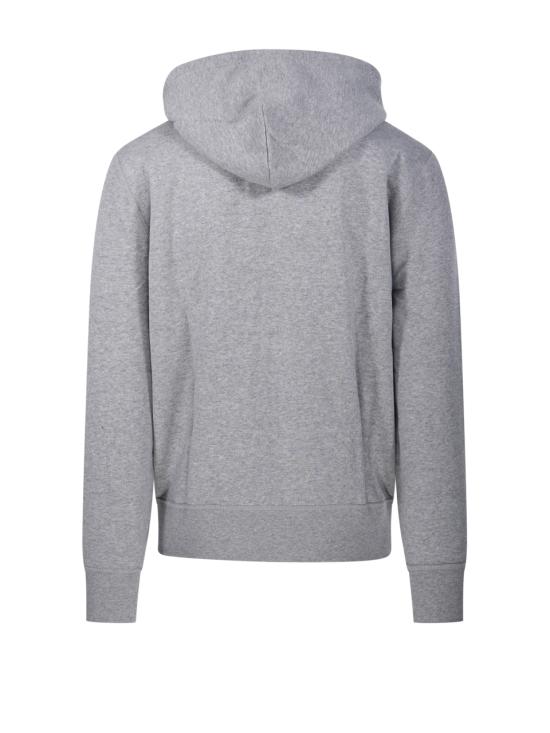 25FW 랄프 로렌 로고 자수 지퍼 후드티 710813297002 ANDOVER HEATHER - RALPH LAUREN