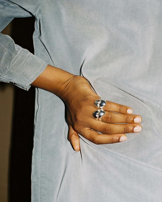  아니카 이네즈 반지 하트 링 스털링 실버 - ANNIKA INEZ