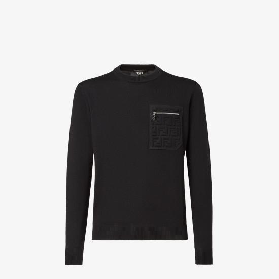 25FW 펜디 스웨터 FZE035ATMOF0QA1 BLACK DOM