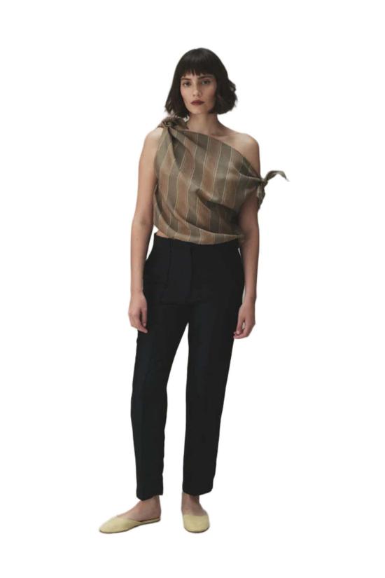  Chelsea Mak 스트레이트 팬츠 첼시 맥 나일스 트라우저 네이비