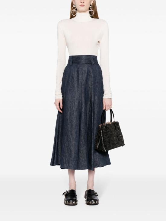 26SS 알라이아 토트백 AA1S06725C0A44 999 Black - ALAIA