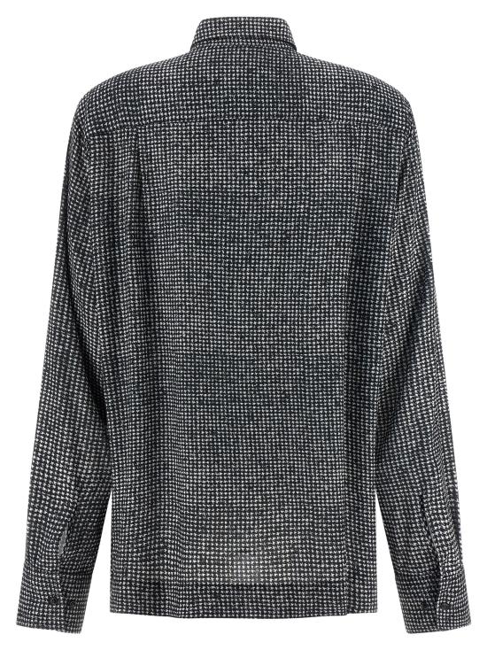 25FW 에르마노 설비노 블라우스 D472K739CTYWSS4730 White Black - ERMANNO SCERVINO