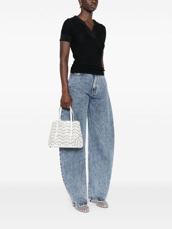 26SS 알라이아 토트백 AA1S06725C0A44 010 Bianco - ALAIA