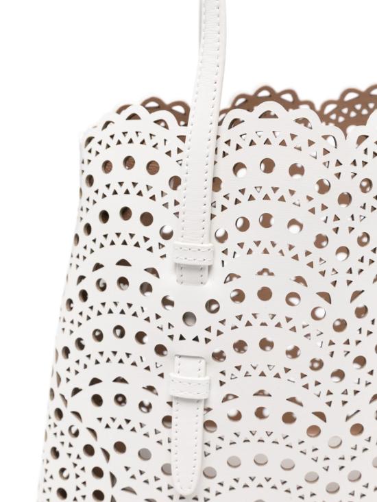 26SS 알라이아 토트백 AA1S06725C0A44 010 White - ALAIA