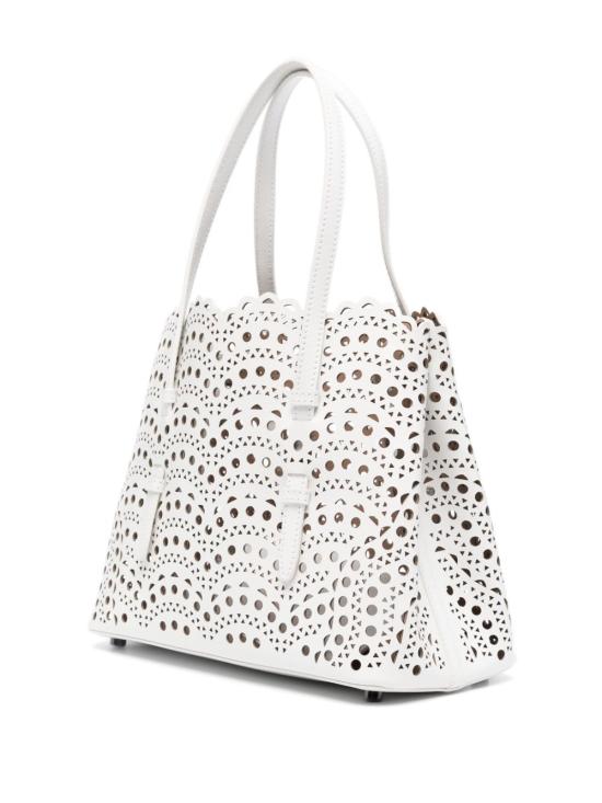 26SS 알라이아 토트백 AA1S06725C0A44 010 White - ALAIA