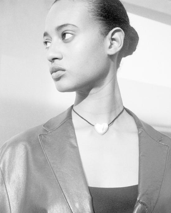  아니카 이네즈 목걸이/팬던트 라지 하트 목걸이 골드 - ANNIKA INEZ