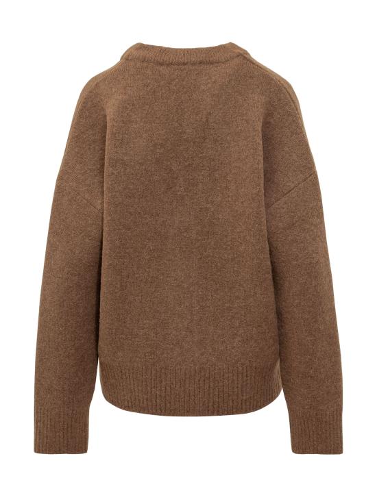 25FW 아미 스웨터 H25UKC365KN0135 217H25 NOISETTE ECRU - AMI