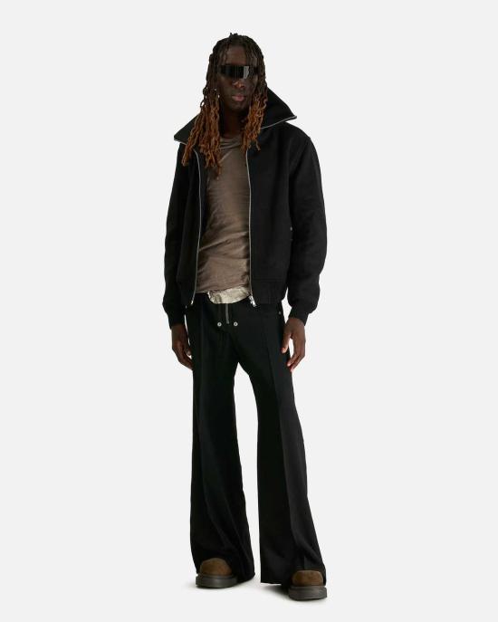  릭 오웬스 스트레이트 팬츠 테일러드 와이드 벨라스 팬츠 - RICK OWENS