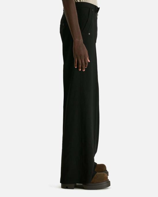  릭 오웬스 스트레이트 팬츠 테일러드 와이드 벨라스 팬츠 - RICK OWENS