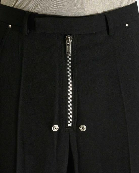  릭 오웬스 스트레이트 팬츠 테일러드 와이드 벨라스 팬츠 - RICK OWENS