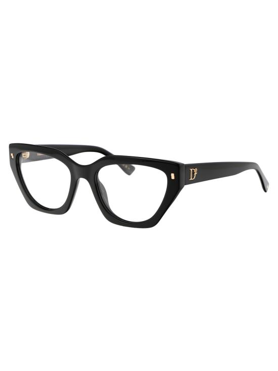 25FW 디스퀘어드2 안경 D2 0117 807 black - DSQUARED2
