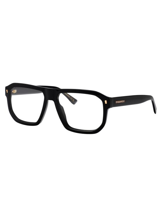 26SS 디스퀘어드2 안경 D2 0146 807 black - DSQUARED2