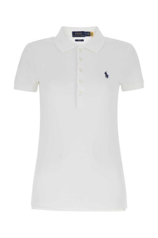 25FW 폴로 랄프로렌 폴로 티셔츠 211870245 001 White