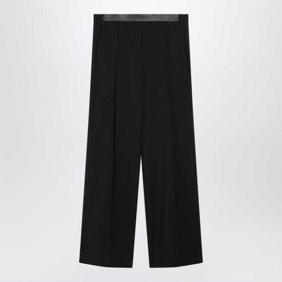  로에베 스트레이트 팬츠 S359Y04XI2WO Black