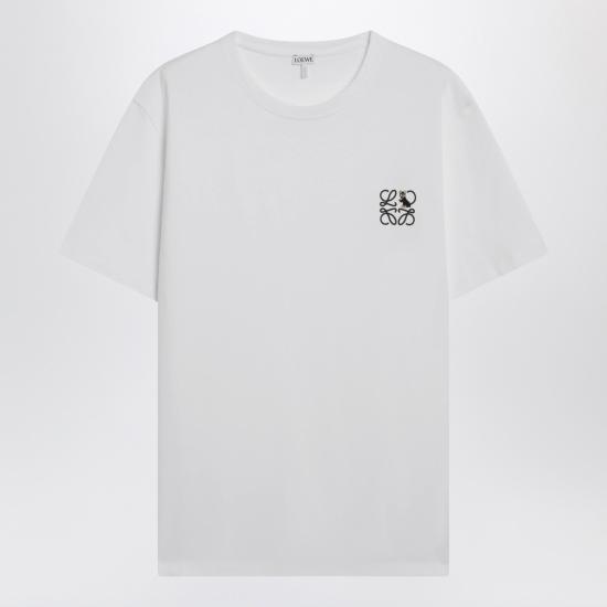 26SS 로에베 반팔 티셔츠 H526Y22XD2CO White