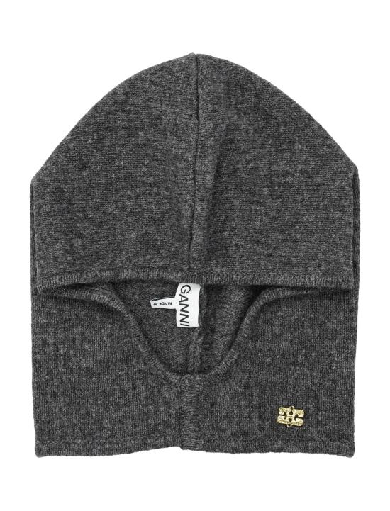 25FW 가니 바라클라바 A72072749 252 PHANTOM