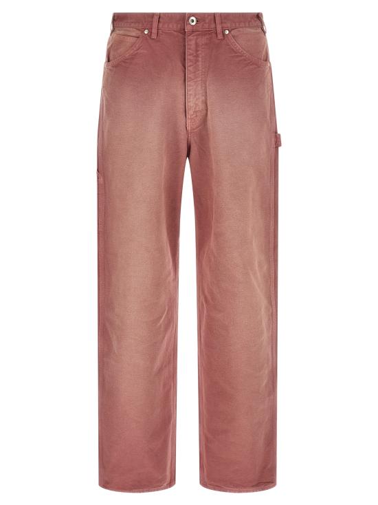 25FW 오라리 스트레이트 팬츠 A25AP03CDFADEDBURGUNDY Pink