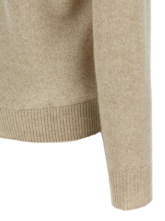 25FW 더로우 리치 캐시미어 폴로 1241Y120FOG Beige - THE ROW