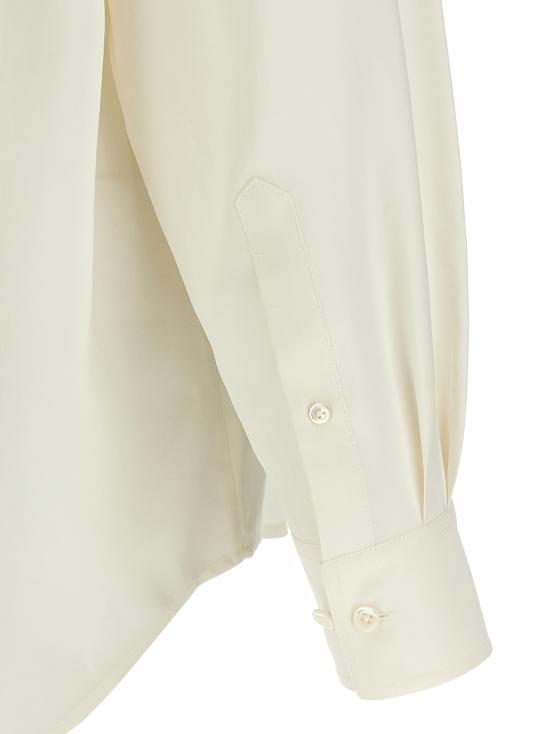 25FW 더로우 긴팔 셔츠 1210W3856OWH White - THE ROW