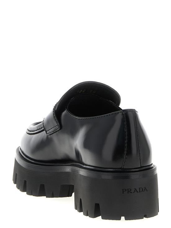25FW 프라다 로퍼 1D185OF050055F0002 Black - PRADA