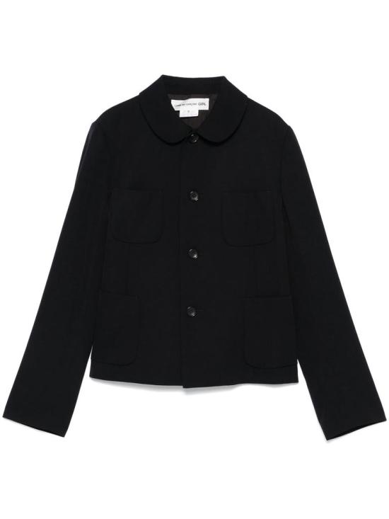  꼼데가르송 데님 자켓 NZ J012 051 1 BLACK DOM