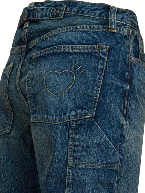 25FW 휴먼메이드 데님 팬츠 HM30PT002 INDIGO Blue - HUMANMADE