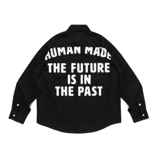 25FW 휴먼메이드 셔츠 HM30SH014 BLACK Black - HUMANMADE