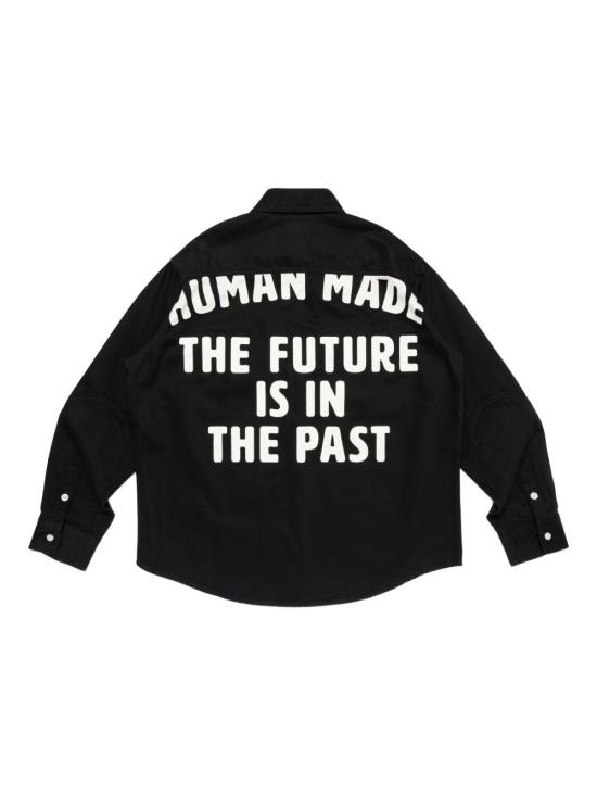 25FW 휴먼메이드 셔츠 HM30SH014 BLACK Black - HUMANMADE