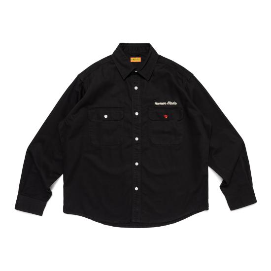 25FW 휴먼메이드 셔츠 HM30SH014 BLACK Black