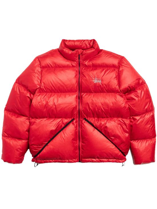 26SS 스투시 수트 자켓 115877 0601 Red