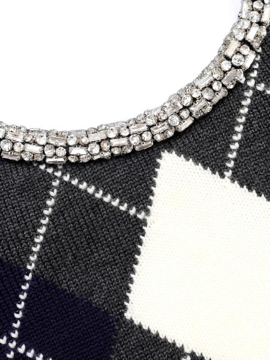 26SS 셀프 포트레이트 스웨터 RS26185TAGR GREY Grey - SELF PORTRAIT