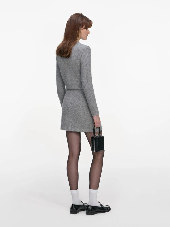 26SS 셀프 포트레이트 숏 스커트 RS26123SKGR GREY Grey - SELF PORTRAIT