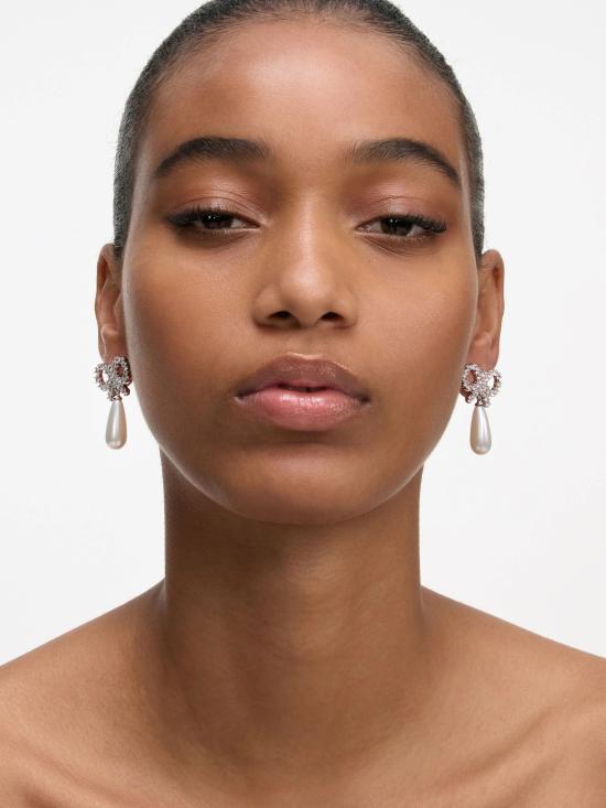 26SS 셀프 포트레이트 목걸이/팬던트 RS26631EP PEARL Silver - SELF PORTRAIT