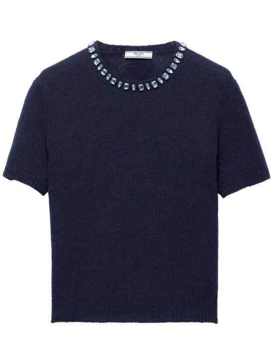 26SS 프라다 스웨터 P24V2BSOOO 18M6 F0008 BLEU