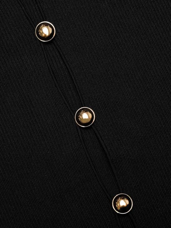 26SS 셀프 포트레이트 블라우스 RS26138TAB BLACK Black - SELF PORTRAIT