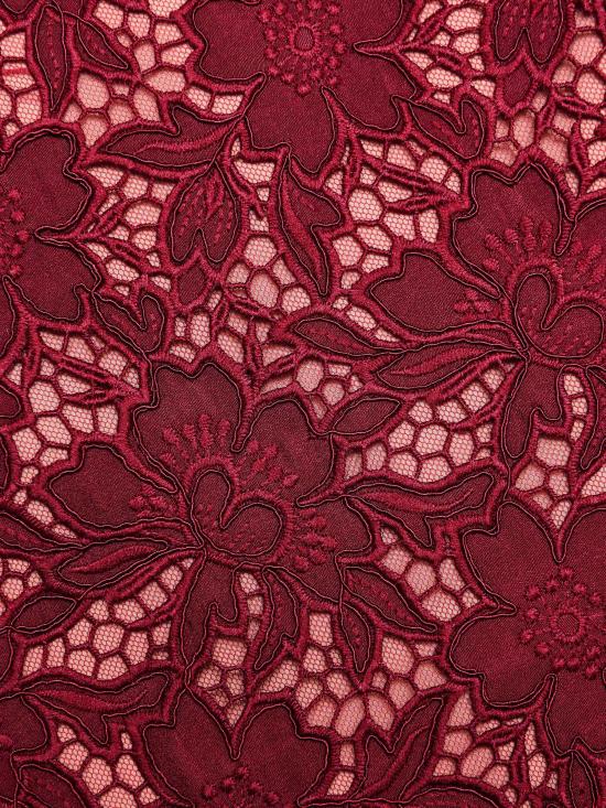 26SS 셀프 포트레이트 숏 스커트 RS26171MSKBU BURGUNDY Red - SELF PORTRAIT